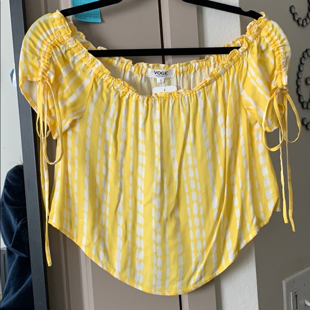 Off the shoulder top